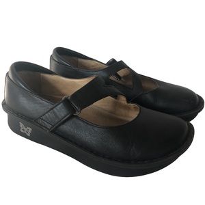Algeria Paloma Classic Black Mary Janes